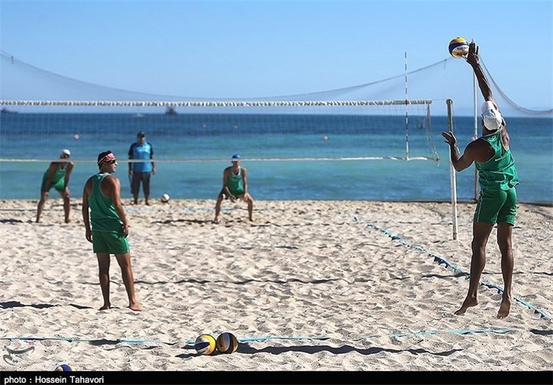 حریفان تیم‌های والیبال ساحلی ایران مشخص شدند