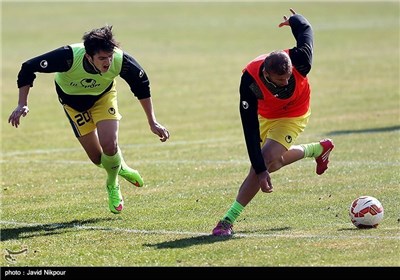 Iranian National Football Team Training Camp in Tehran