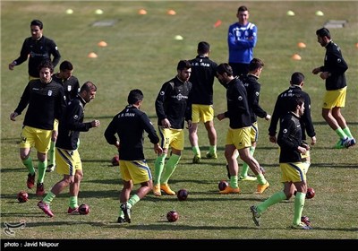 Iranian National Football Team Training Camp in Tehran