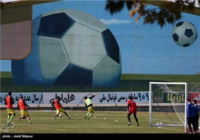 Iranian National Football Team Training Camp in Tehran