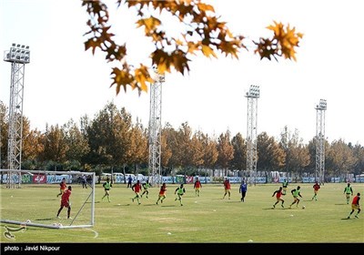 Iranian National Football Team Training Camp in Tehran