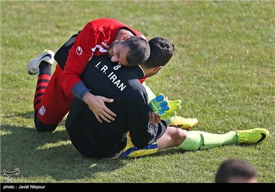 Iranian National Football Team Training Camp in Tehran