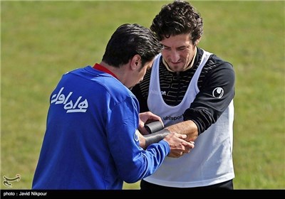 Iranian National Football Team Training Camp in Tehran