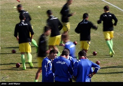 Iranian National Football Team Training Camp in Tehran