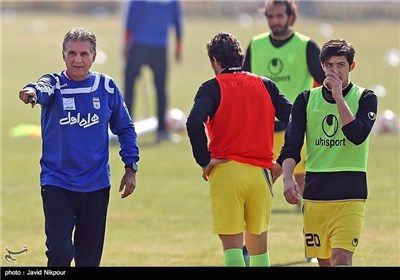 Iranian National Football Team Training Camp in Tehran