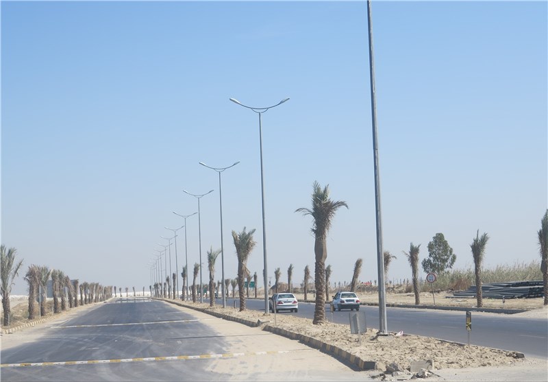 پروژه روشنایی محور مهران به پایانه مرزی اجرا می‌شود