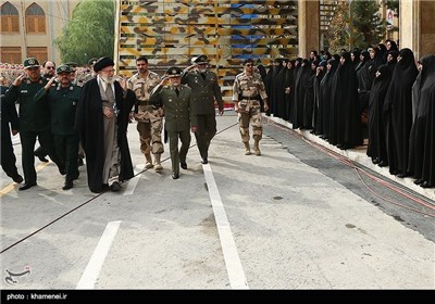 Supreme Leader Attends Graduation Ceremony of Army Cadets