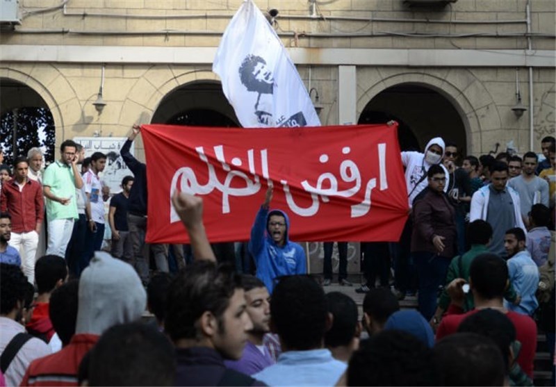 تظاهرات اخوان المسلمین در اعتراض به اخراج دانشجویان