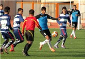تیم فوتبال صبای قم برابر خورشید کردستان به تساوی رسید