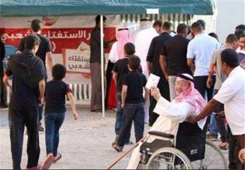 99.1 درصد بحرینی‌ها خواستار حق تعیین سرنوشت خود با انتخاب نظام سیاسی جدید شدند