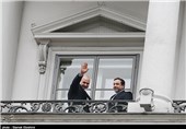 تصاویر تسنیم/ از ظریف روی بالکن هتل مذاکرات تا ورود وزیر خارجه آلمان به وین