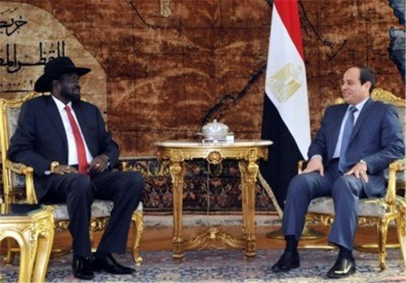دیدار رئیس جمهور سودان جنوبی با السیسی و تاکید قاهره بر ثبات جوبا