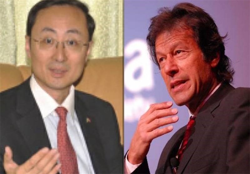دیدار «عمران خان» با سفیر چین؛ تظاهرات 30 نوامبر محور گفت‌وگو
