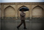 باد و باران، غبار سیاه آلودگی را از اصفهان پاک کرد