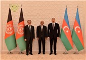 دیدار روسای جمهور افغانستان و آذربایجان به روایت تصویر
