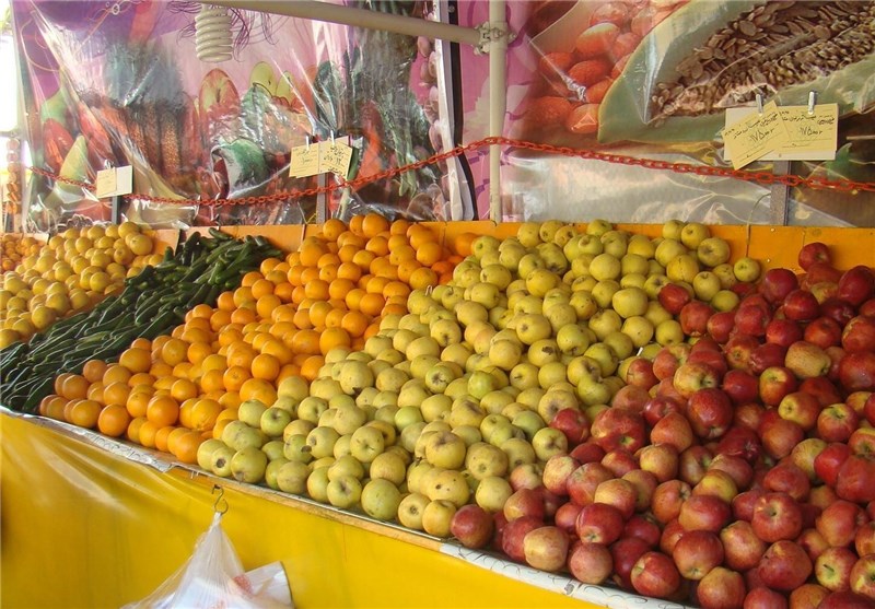 ذخیره 70 هزار تن سیب و پرتقال برای شب عید