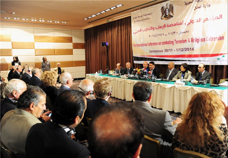 پیام‌های برگزاری کنفرانس بین المللی مبارزه با تروریسم در دمشق