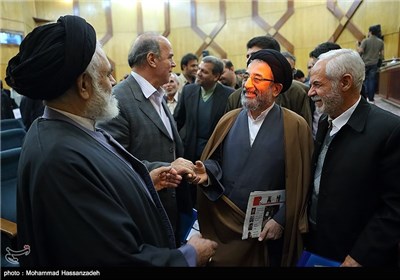 حجت الاسلام سید عبدالواحد موسوی لاری در ششمین کنگره سراسری حزب اسلامی کار