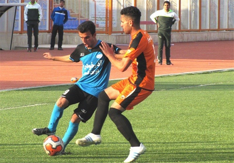 پیروزی پرگل تیم فوتبال صبای قم برابر گیتی پسند اصفهان