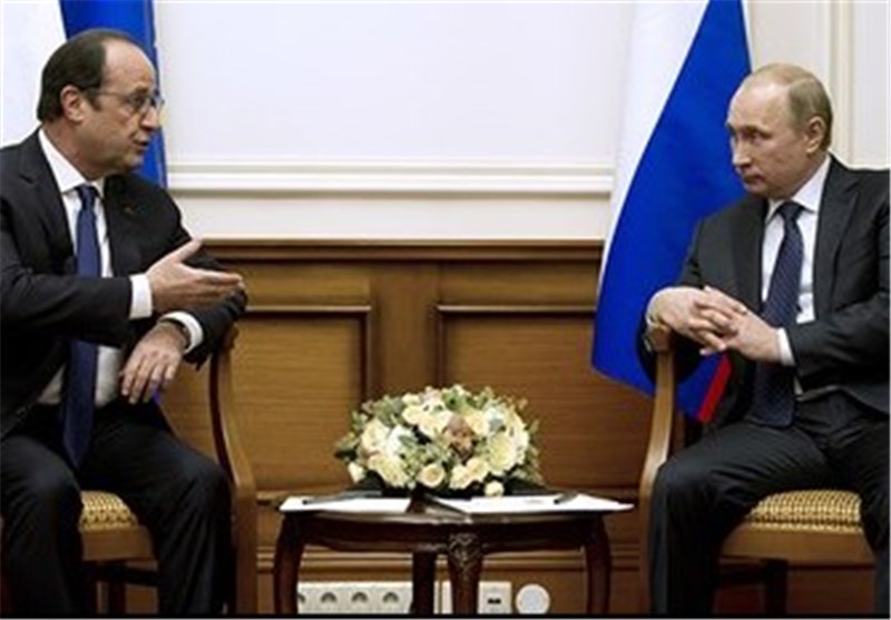 اولاند: هدف از سفر به مسکو دستیابی به توافق جامع درباره اوکراین است