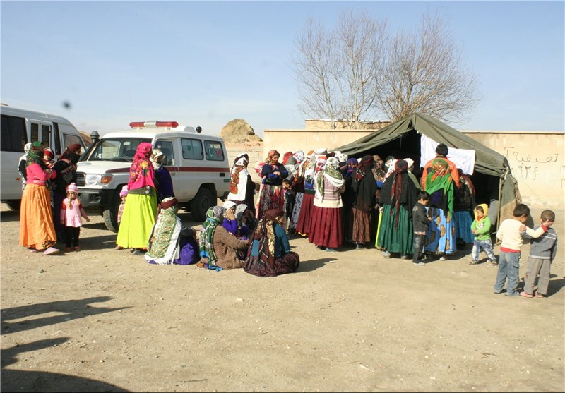 کاروان سلامت هلال احمر به 7 روستای محروم زنجان اعزام شدند