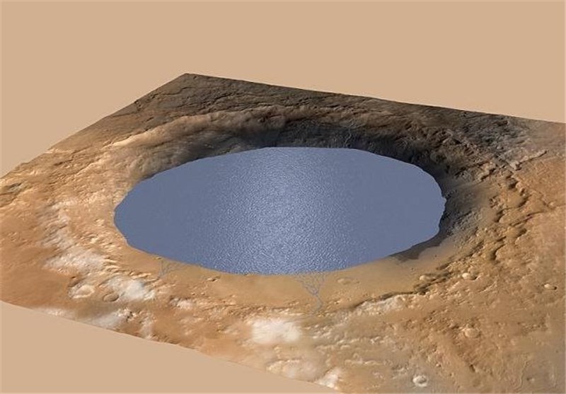 کشف نشانه‌هایی از یک دریاچه باستانی بر سطح مریخ