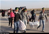 Iranian Pilgrims Crossing Mehran Border