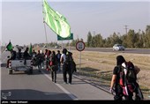 Iranian Pilgrims Crossing Mehran Border