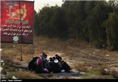 Iranian Pilgrims Crossing Mehran Border