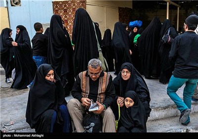 Shiite Pilgrims Preparing for Arbaeen in Najaf, Karbala