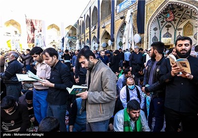 Shiite Pilgrims Preparing for Arbaeen in Najaf, Karbala