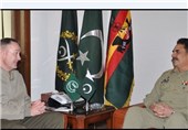 دیدار فرمانده ارتش پاکستان با فرمانده آمریکایی ایساف در «راولپندی»