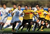 دیدار تیم های فوتبال راه آهن و نفت