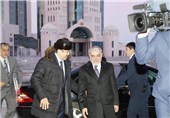 دیدار عبدالله با نخست‌وزیر قرقیزستان و دانشجویان افغان در شهر «آستانه» + تصاویر