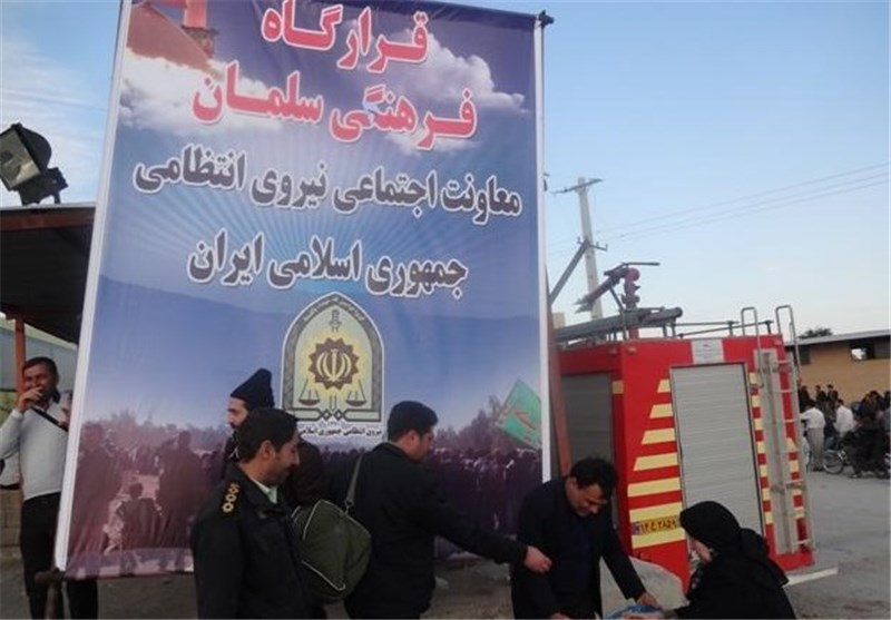 راه اندازی قرارگاه فرهنگی سلمان در مرز مهران