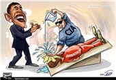 کاریکاتور/ حقوق بشر آمریکایی/ شکنجه سیا‎‎‏