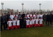تیم فوتبال امید از عمان به ایران برگشت