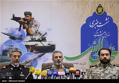 Iran's Army Commanders Hold Joint Press Conference