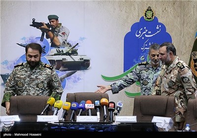 Iran's Army Commanders Hold Joint Press Conference