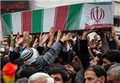 پیکر پاک 5 شهید دفاع مقدس در اصفهان تشییع شد