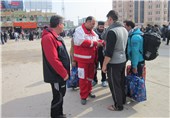 بیش از 88 هزار مسافر به پست‌های هلال احمر استان مرکزی مراجعه کردند
