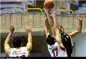 تیم بسکتبال کاله مازندران برابر نیروی زمینی به پیروزی رسید