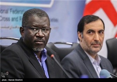 Press Conference of IFRC Secretary General in Tehran