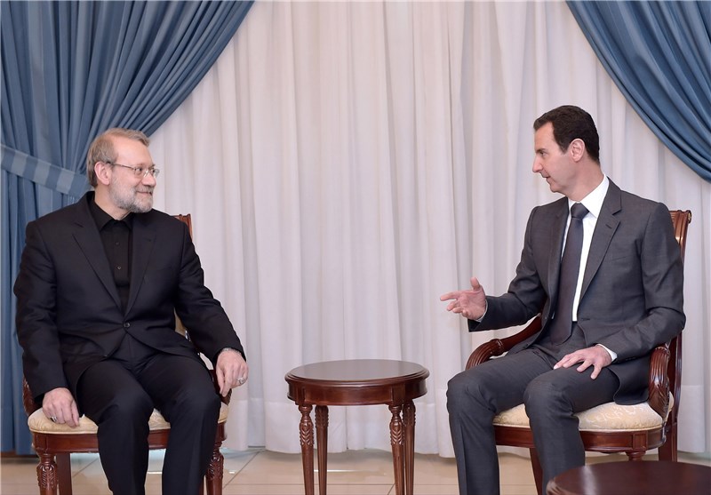 لاریجانی : لن نتوانى عن تقدیم کل أشکال الدعم لسوریا .. الأسد : عازمون على استئصال الإرهاب وما یهدد الشعوب