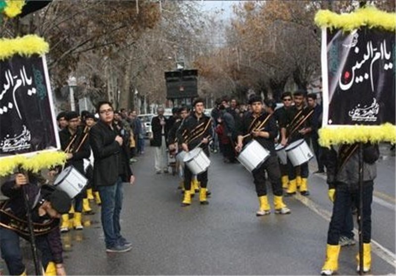 تجمع عزاداران 28 صفر در سراسر استان همدان برگزار شد