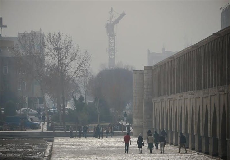 روند افزایش آلودگی هوای اصفهان هم‌چنان ادامه دارد