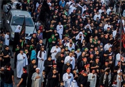 اهالی قطیف عربستان پیکر یک شهید العوامیه را تشییع کردند