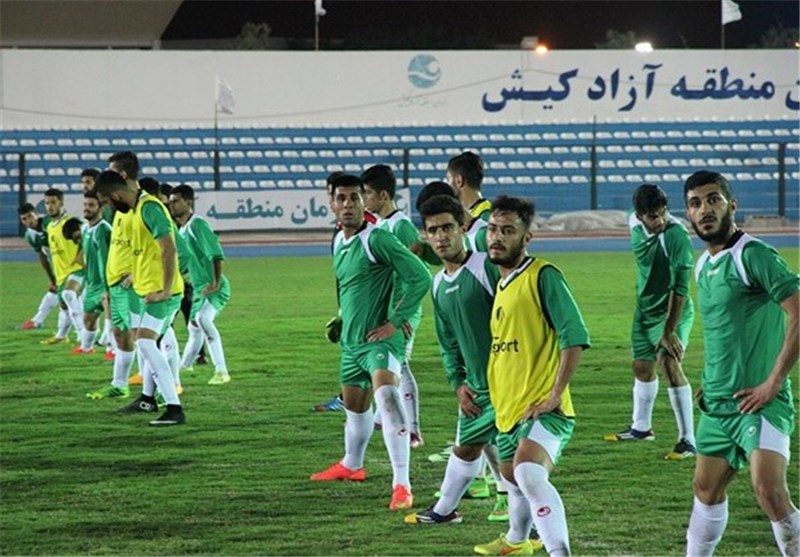 نخستین تمرین تیم فوتبال امید ایران در عمان برگزار شد