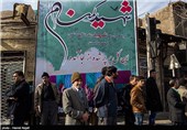 تشییع شهدای گمنام - یزد