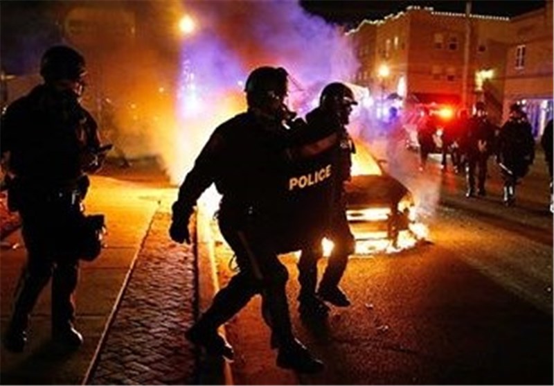 5 زخمی در تیراندازی تظاهرات ضدنژادپرستی در آمریکا+تصاویر